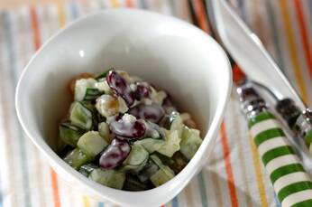 ミックスビーンズサラダ