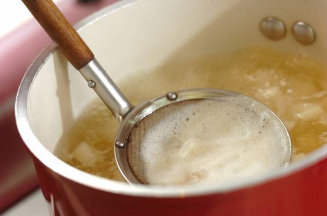 長芋のすまし汁の作り方の手順3