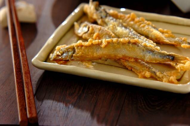 シシャモの唐揚げ