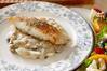 白身魚のポワレ〜きのこクリームソース〜の作り方の手順