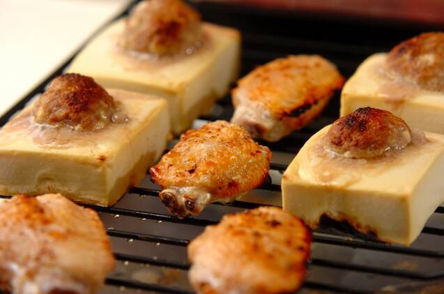 豆腐の肉詰めグリル焼きの作り方の手順6