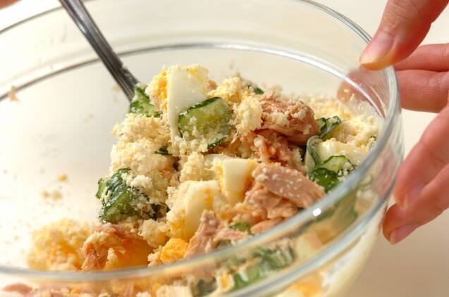 おからのポテトサラダ風の作り方の手順3