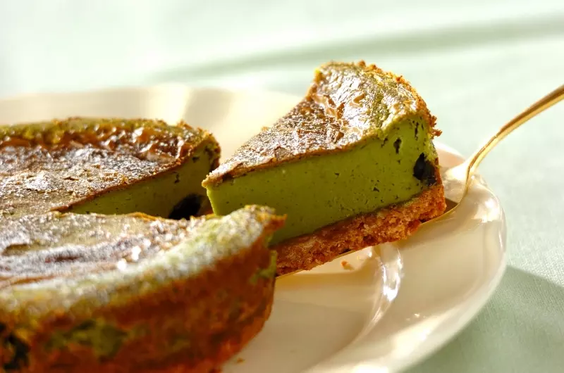 抹茶のnyチーズケーキ レシピ 作り方 E レシピ 料理のプロが作る簡単レシピ