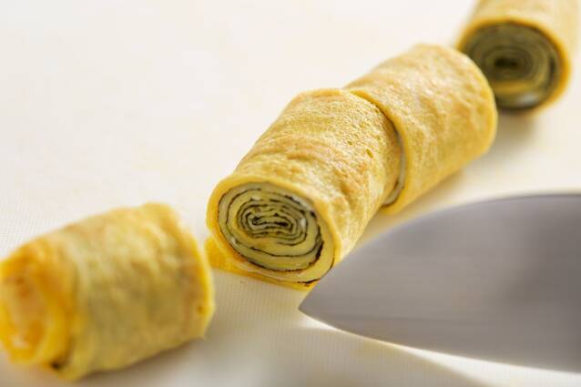 お弁当のおかずに！くるくる海苔卵焼き by みずかさんの作り方の手順7