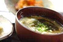 エノキのみそ汁