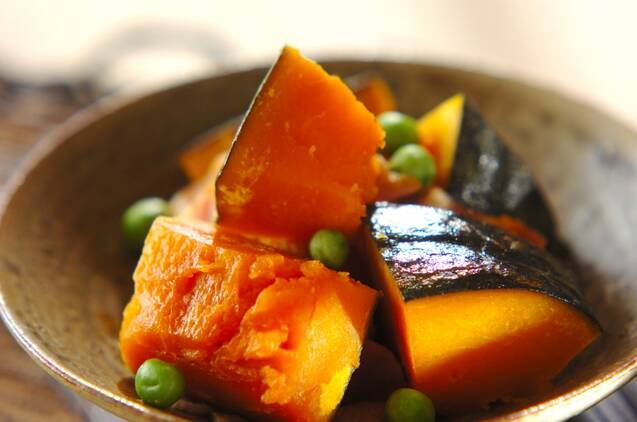 カボチャとベーコンの甘煮