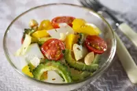 夏野菜の即席アチャール