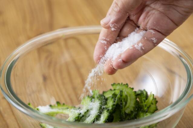 夏野菜の即席アチャールの作り方の手順1