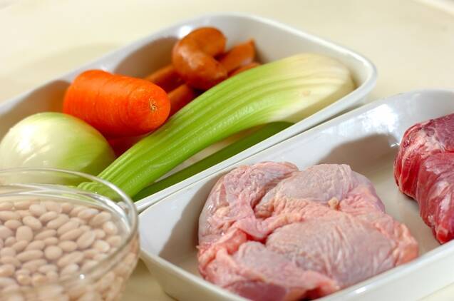 カスレの作り方の手順1