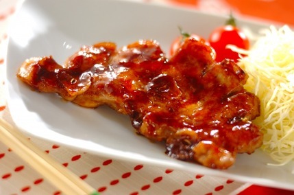 ご飯とまらない！定番トンテキ 食べ応え抜群 by近藤 瞳さん