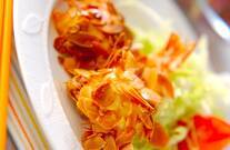 エビのアーモンド揚げ