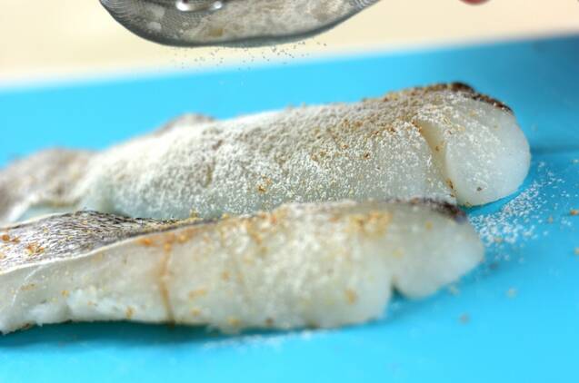 タラのカレーマヨ焼きの作り方の手順2