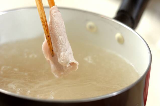 冷しゃぶそばサラダの作り方の手順5