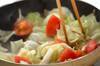 ボリューム副菜！キャベツとトマトの洋風炒めの作り方の手順3