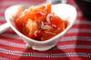 トマトとシラスのポン酢和えの作り方の手順