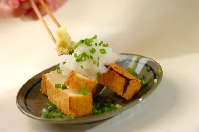 焼き厚揚げの作り方の手順3