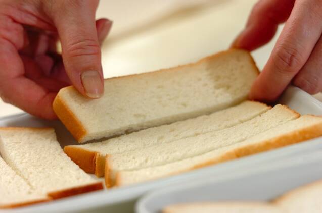 お花畑ラスクの作り方の手順1