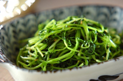 簡単で栄養たっぷり！豆苗のナムル by 倉田　沙也加さん