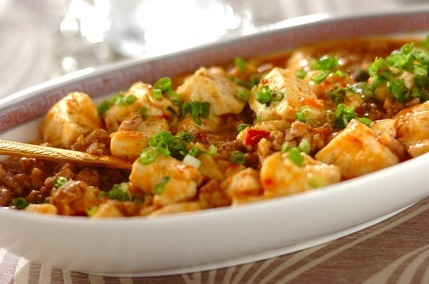 しびれる辛さ麻婆豆腐