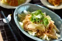 レンジ蒸し鶏