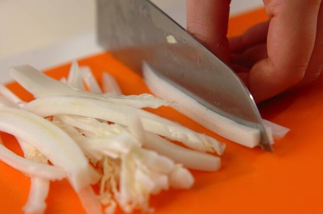 レンジ蒸し鶏の作り方の手順4