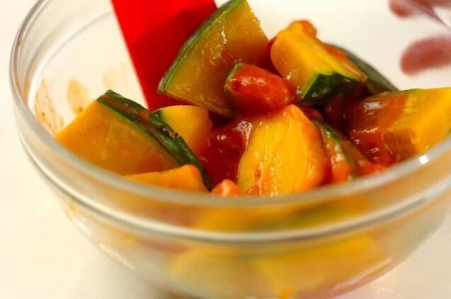 カボチャのチーズ焼きの作り方の手順2