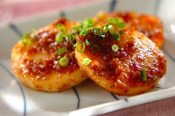 長芋の梅バターソテー