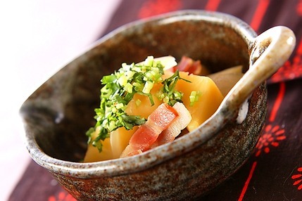 ジャガベーコン煮