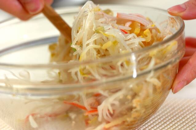 モヤシのナムルの作り方の手順2