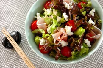 ソラ豆のサラダ