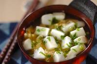 ハンペンのかき玉汁