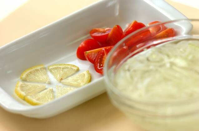 サーモン・サラダの作り方の手順3