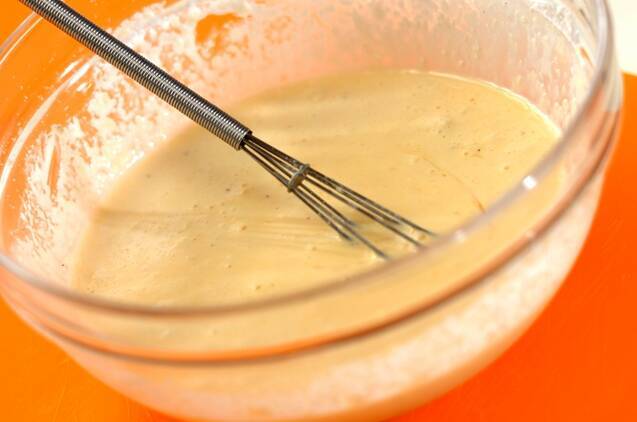 キノコの簡単キッシュの作り方の手順2