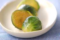 芽キャベツのバター炒め