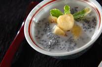 バジルシード入りココナッツ