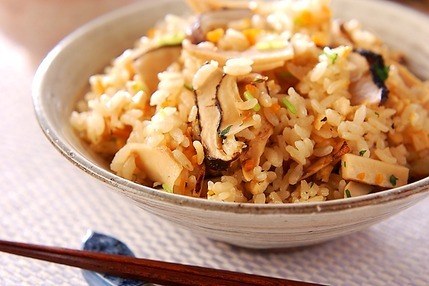 松茸ご飯