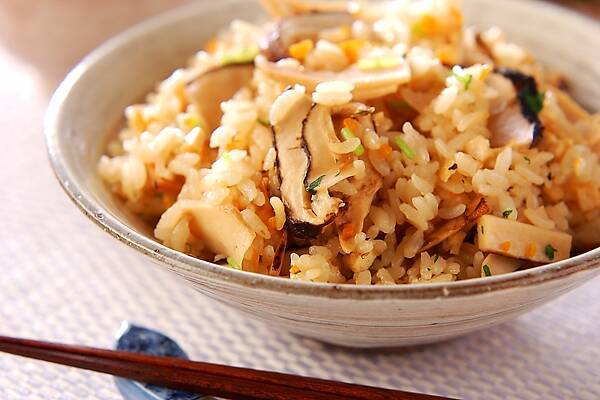 松茸ご飯