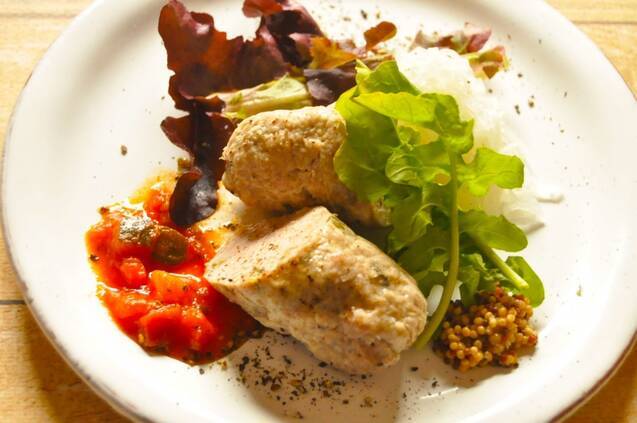 手作りソーセージ（皮なしサルシッチャ）