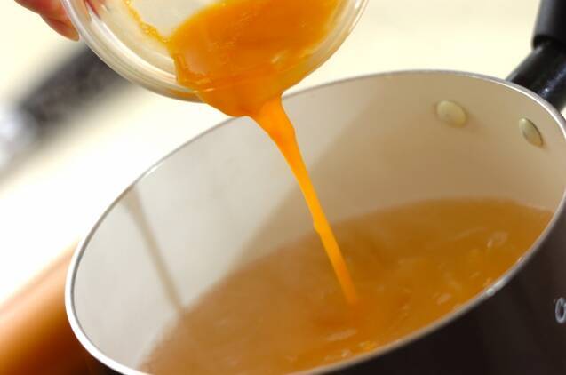 ごま油香る！トロトロ中華卵スープの作り方の手順1