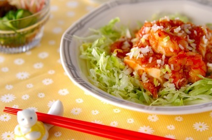 エビ豆腐チリソース