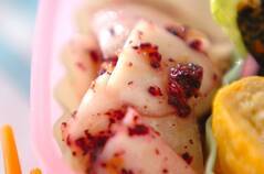 カブの梅肉和え