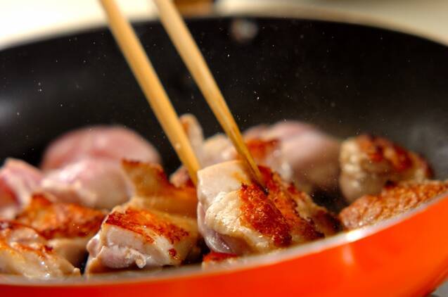 鶏のくわ焼きの作り方の手順2
