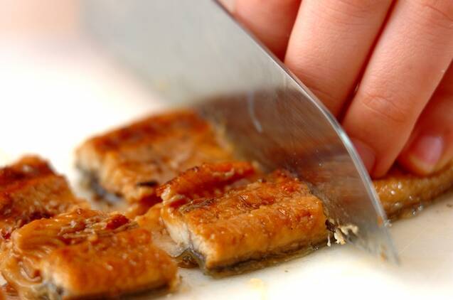 ウナ玉丼の作り方の手順2