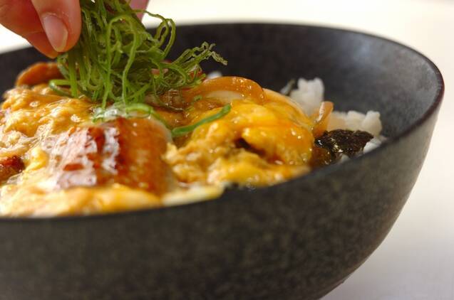 ウナ玉丼の作り方の手順6