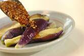 蒸しナスのミョウガソースの作り方5