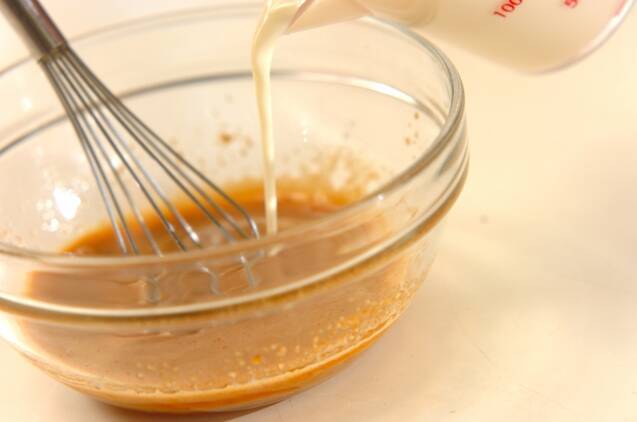 二種のつけだれ素麺の作り方の手順3