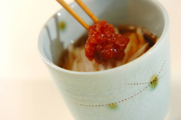 二種のつけだれ素麺の作り方の手順4