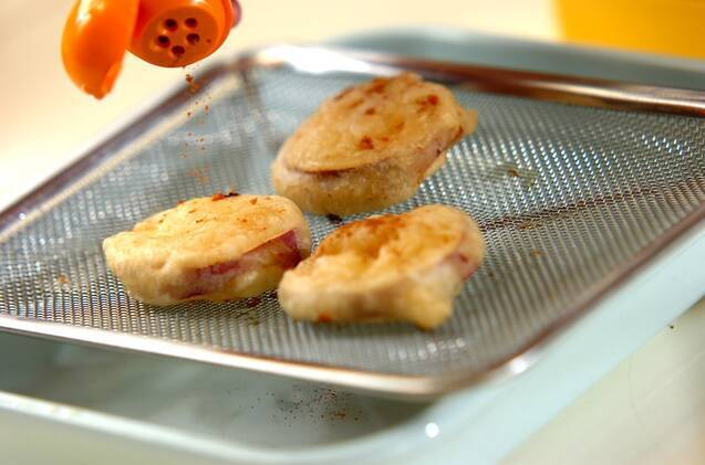 サツマイモフリットの作り方の手順2