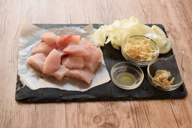 ショウガのトリプル効果！ メカジキの生姜焼きの作り方の手順1