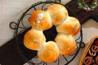 型なしバナナちぎりパン